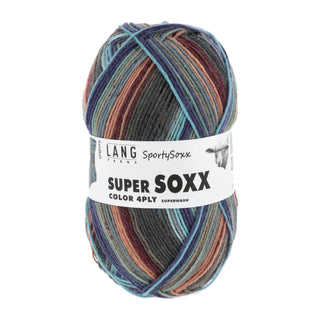 Super Soxx Color 4-Ply Sporty Soxx