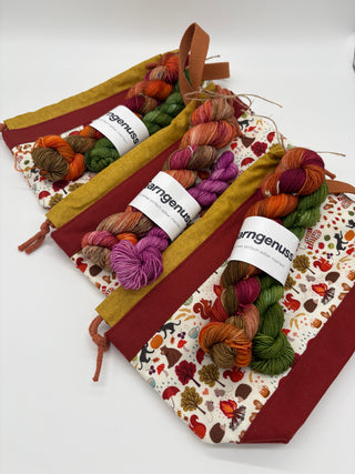 Set Tasche + Sockset - Herbst