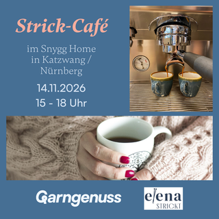 Strick-Café mit elena.strickt und Garngenuss