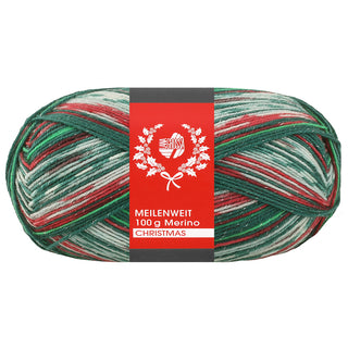 Meilenweit 100 Merino Christmas Lurex
