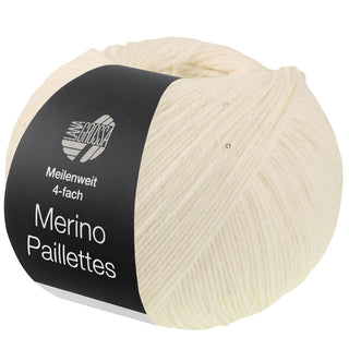 Meilenweit 100 Merino Paillettes